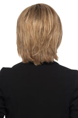 R20RT8 Light Auburn and Golden Blonde frost with Golden Brown roots