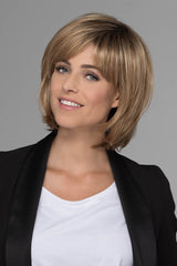 R20RT8 Light Auburn and Golden Blonde frost with Golden Brown roots