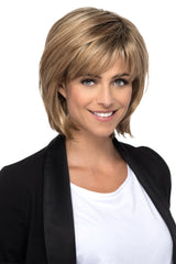 R20RT8 Light Auburn and Golden Blonde frost with Golden Brown roots