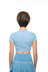 52/38/49/R8 3 tones of Grey blended with Dark Brown roots