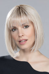 SILVER BLONDE ROOTED