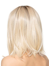 613/1001/R18 Vanilla Blonde Platinum White Blend Rooted Ash Brown