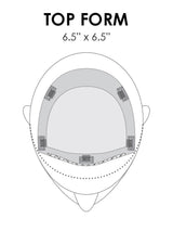 TOP FORM 8" HUMAN HAIR