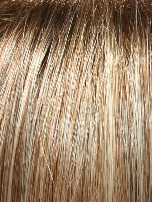 14/26S10 SHADED PRALINES N' CRÈME Medium Natural-Ash Blonde and Medium Red-Gold Blonde Blend, Shaded withLight Brown