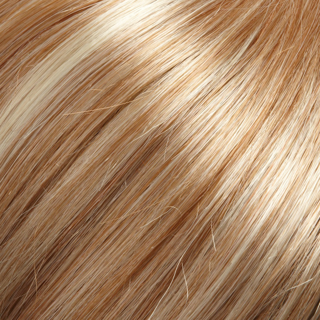 27RH613 medium red golden blonde w/ 33% pale natural golden blonde highlights