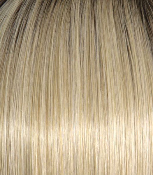 613102S8 pale golden blonde & pale platinum blonde shaded w/ medium brown