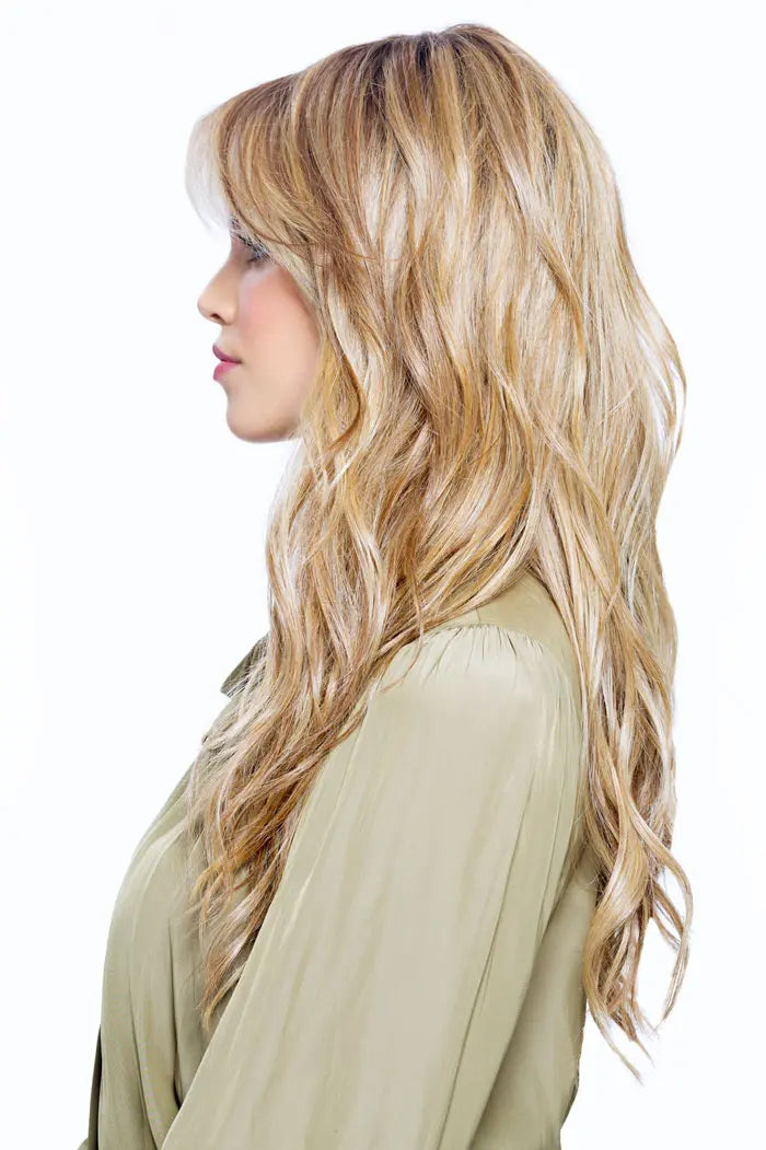 California Beach Waves by TressAllure Heat Synthetic Wig  display picture 1