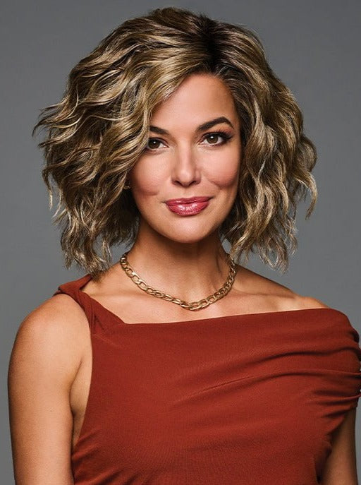 Women Wigs Women Toppers Human Hair and Synthetic Hair Chiquel