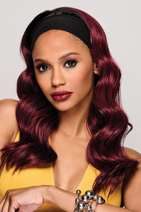 20″ Wavy Waves Headband Wig