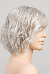 silver blonde rooted