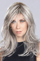 metallic blonde rooted