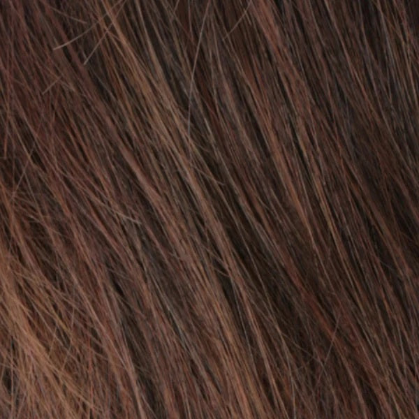 r32/28h Dark Auburn with Light Auburn Highlights