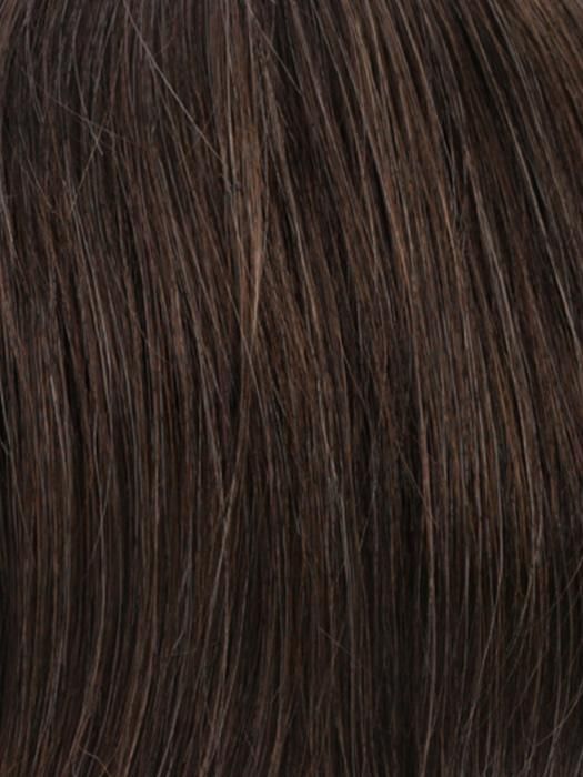 r6-12h Chestnut Brown with Medium Ash Brown Highlights