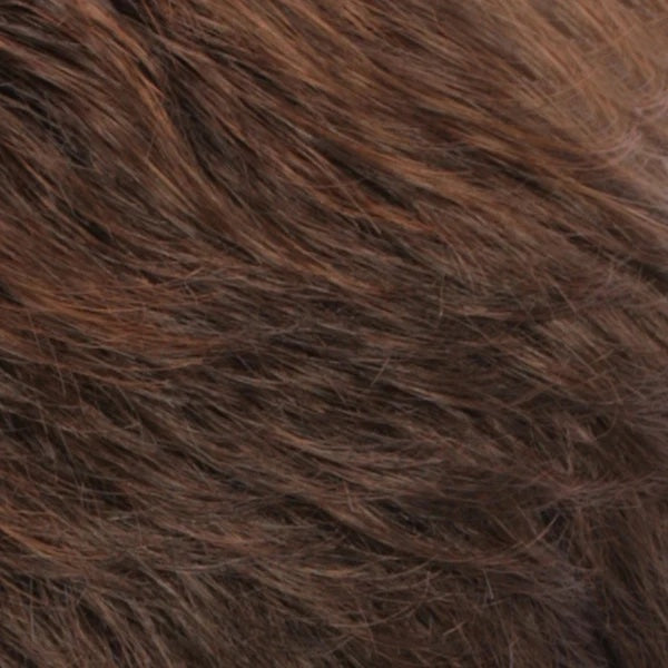 r6lf29 Chestnut Brown Lightening to Bright Red Mix in Front