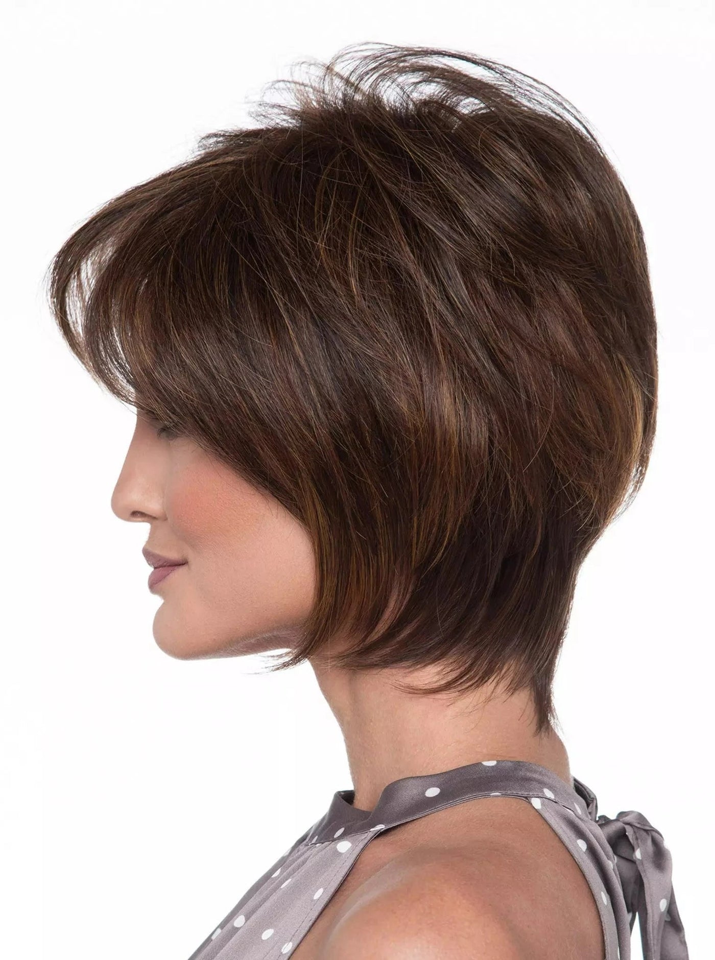 Whitney Wig by Envy, Envyhair Human Hair/Synthetic Blend Sparkling Champagne NEW Whitney Blended Fiber (Human Hair and Heat Friendly  main image 4