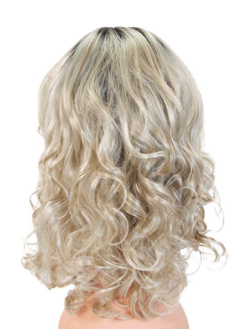 Satin Blonde rooted