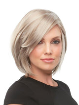 101F48T Soft White Front, Light Brown with 75% Grey Blend with Soft White Tips