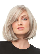 101F48T Soft White Front, Light Brown with 75% Grey Blend with Soft White Tips