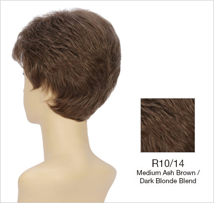 r10-14 medium brown dark blonde blend