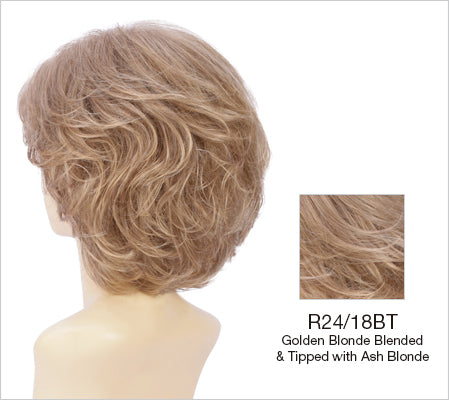 r24-18bt golden blonde blended tipped ash blonde
