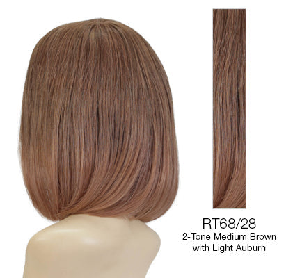 rt68-28 2 tone med brown w light auburn